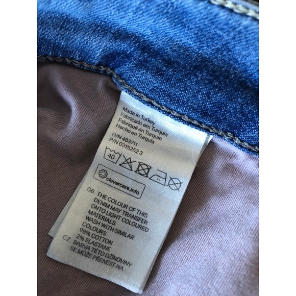 H&M Super Skinny Low Rise Denim Jeans - Picture 10 of 10